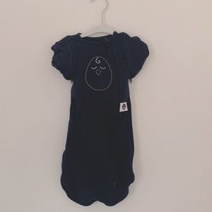 Nested Bean Zen One Swaddle Dark Blue 0-3m